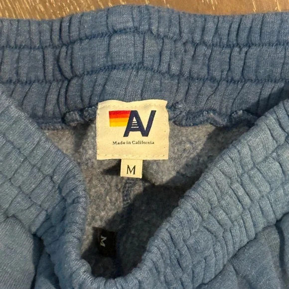Aviator Nation Blue Cotton Athletic Shorts NWOT - Picture 6 of 6